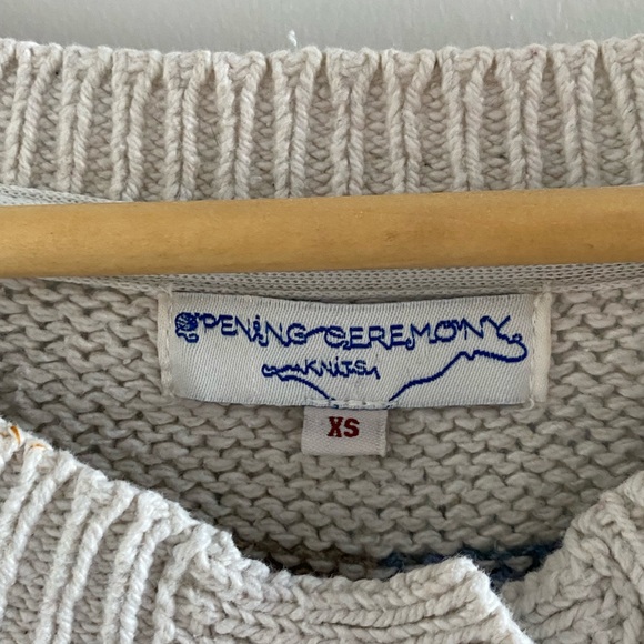 Opening Ceremony Cotton Sweater Size XS - Picture 3 of 6